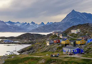 Settlement: Settlement Kuummiit (former Kummiut). Ammassalik area in