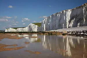 Sussex: Seven Sisters Chalk Cliffs, Birling Gap