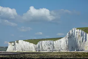 Sussex: Seven Sisters Chalk Cliffs, Birling Gap