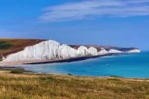 050818: The Seven Sisters chalk cliffs, Cuckmere Haven