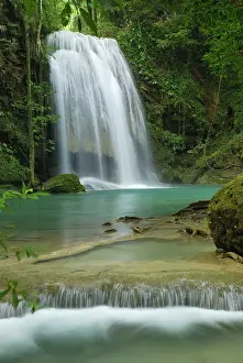 Monsoon: Seven Step Waterfall - monsoon forest