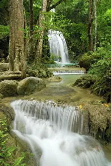 Monsoon: Seven Step Waterfall - monsoon forest