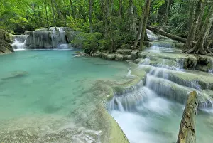 Monsoon: Seven Step Waterfall - monsoon forest