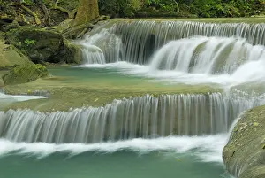 Monsoon: Seven Step Waterfall - monsoon forest
