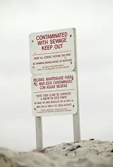 Effluent: Sewage Warning