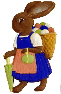 Kitsch: SG hist. Kitsch, Osterhase, Deutschland, um 1927