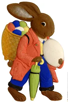 Jahrhundert: SG hist. Ostern, Osterhase, Schaufensterdekoration