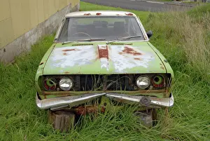Motor: Shabby car in Rosbery, Tasmania, Australia, Oceania