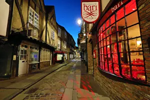 Tudor: Shambles street scene with Tudor style buildings