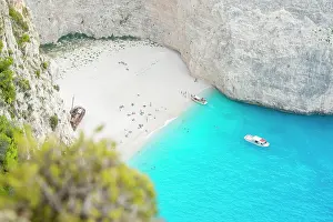 Metal: Ship Wreck, Zakynthos, Greece, Europe