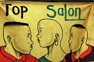 Salon: Shop Sign - South African Hair Salon
