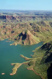 Kimberley: Shoreline of Lake Argyle, Kimberley Region