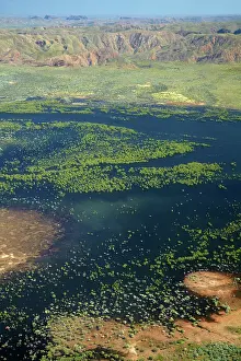 Kimberley: Shoreline of Lake Argyle, Kimberley Region