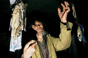 Shamans: A Siberian shaman / sorcerer / wizard / healer