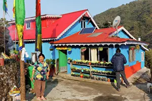 Paysage: Singalila national park, Gairibas village and surrounding area