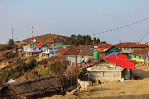 Paysage: Singalila national park, Jaubari village and surrounding area