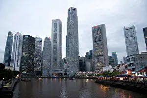 Singapore: Singapore. Singapore harbor and views of
