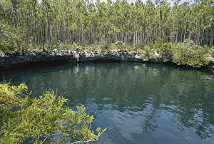 Sinkhole: Sinkhole in the Bahamas