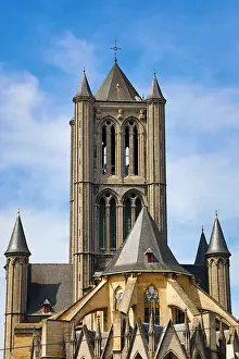 Gent: Sint Niklaaskerk, Saint Nicholas Gothic style Church