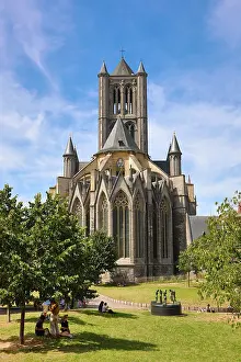 Gent: Sint Niklaaskerk, Saint Nicholas Gothic style Church