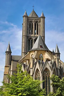 Gent: Sint Niklaaskerk, Saint Nicholas Gothic style Church