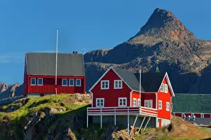 Sisimut: Sisimiut colourful houses Summer