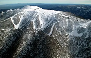 Buller: Ski runs on Mount Buller in winter. Mount Buller