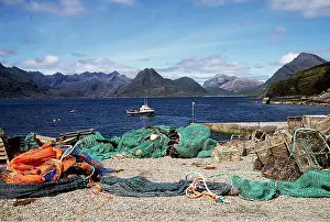 Harbours: SKYE - Elgol looking towards Cullins Isle