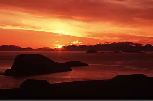 Sympathy: SKYE - Sunset over Duntulm Castle
