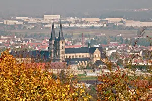 Abbey: Skyline of Bamberg, Germany