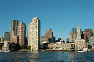 Towns: Skyline with Custom House Tower, Financial District