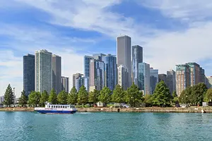 Skyscraper: Skyline, Skyscraper, Lake Michigan, Chicago, Illinois