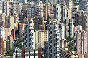 Alicante: Skyscrapers of Benidorm as seen from La Creu (Cross)