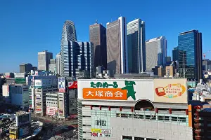 Shinjuku: Skyscrapers of the Shinjuku city skyline and