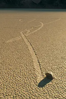 Cracks: Sliding Rock at Racetrack Playa
