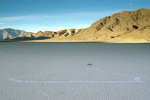 Cracks: Sliding Rock at Racetrack Playa