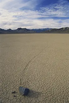 Dolomite: Sliding Rock on Racetrack Playa