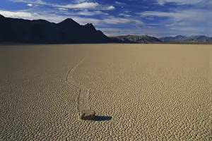 Skating: Sliding Rock on Racetrack Playa