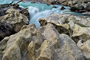 Icefields: Slot Canyon, North Saskatchewan River