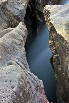 Icefields: Slot Canyon, North Saskatchewan River
