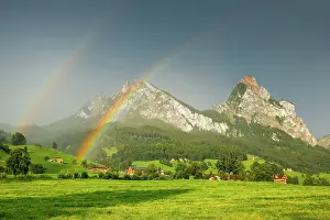 Myth: Small and Large Mythen, Schwyz, Switzerland, Europe