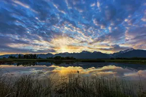 Inspirational: Small pond reflects the Mission Mountains