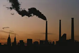 Stacks: Smoke from Electricity Plant