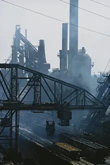 Combustion: Smoke Pollution from Steel Mill