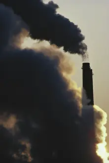 Stacks: Smoke Stacks from Power Plant