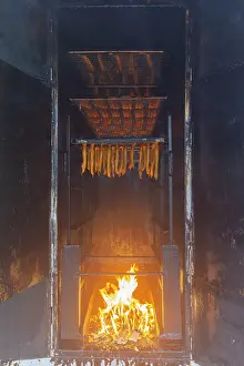 Fire: Smoked fish