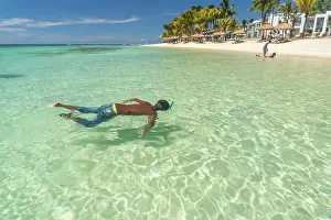 Mauritius: Snorkeling in the Turtle Bay, Mauritius, Africa