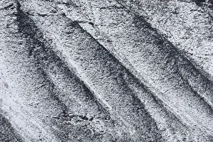 Longyearbyen: Snow Structures at the mountains of Adventdalen