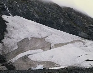 Crevasse: Snowfield in Alaska