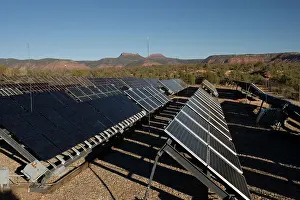 Array: Solar panel array in Natural Bridges National Monument
